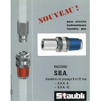 瑞士史陶比爾 (Staubli)原廠進口工業連接器快速接頭安全接頭