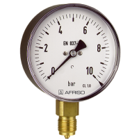 德國AFRISO波登管壓力表D2/D3/D4型 專門工業應用RF160I D401