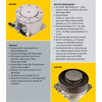 EFBBE 空氣彈簧，設置機器、自動售貨機、壓縮機和風扇的完美腳部元件