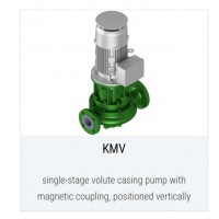 Dickow Pumpen KMV磁力耦合器垂直安裝單級內聯渦殼泵