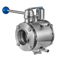 Inoxpa A470泄漏蝶閥，可安全分離產品，并防止在墊圈失效時意外混合