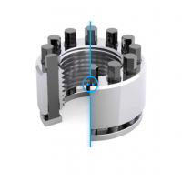 SCHAAF 多頭螺母MSN系列，主螺桿預緊，100%無扭轉