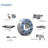 Stuwe 收縮盤，聯軸器提供高達 18,000,000 Nm 的可靠扭矩傳遞