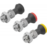 KIPP K1502_BE帶遠程操作功能不銹鋼定位柱塞執行元件