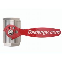 elaflex 700系列帶執行機構安裝裝置壓縮天然氣球閥