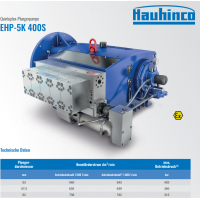 Hauhinco EHP-5K 400S 五工柱塞泵，帶板閥，工作壓力高達 420 bar