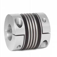 R+W 波紋管聯軸器，高精度、零背隙和扭轉剛度 2 - 10,000 NM