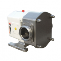 Inoxpa SLRT 容積式轉子泵，設計用于從卡車水箱中排出食品和衛生產品