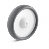 TORWEGGE 熱塑性砂輪TPBK-100-30-40-K08-VA，帶不銹鋼滾珠軸承