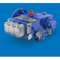 Hauhinco EHP-3K 125、150 三缸柱塞泵，采用底腳和法蘭設計