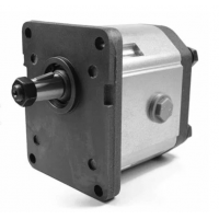 Roquet 液壓齒輪泵1M1IF09R，帶直徑7 mm的圓柱軸，逆時針旋轉