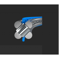 德國Franke鋼絲滾道軸承LEW系列，帶有地面滾道交叉滾子軸承