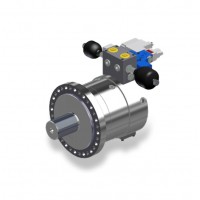 Hense Systemtechnik旋轉電機HSL10SZ帶伺服液壓控制的液壓旋轉系統