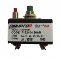法國(guó) DIRUPTOR 單極斷路器 7122204 8DHP用于交通工業(yè)電路過(guò)載短路保護(hù)