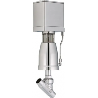 德國 Schubert 7025 衛生角座閥，守護制藥 / 食品無菌生產最后一公里